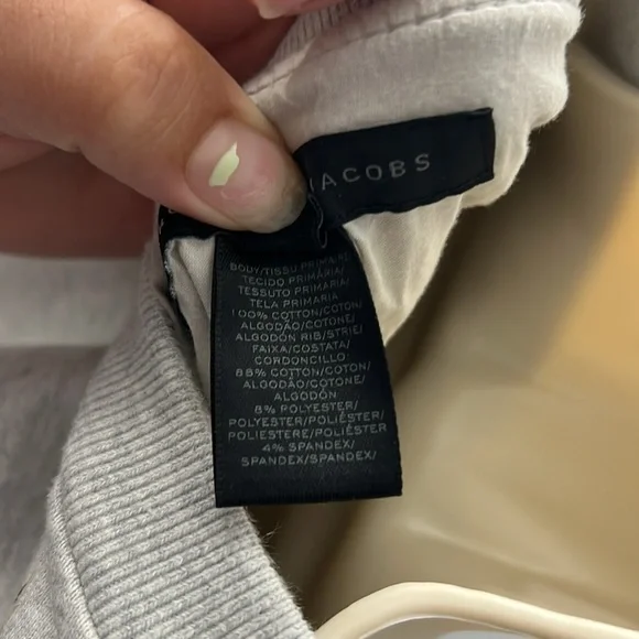 Marc by Marc Jacob’s Lunar Rock Melange Grey & Brown Flower Sweatshirt Medium - Picture 8 of 8